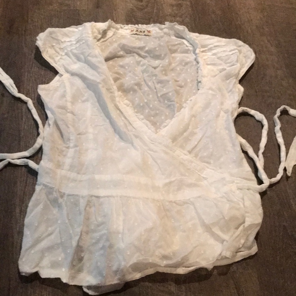 Vintage White Blouse